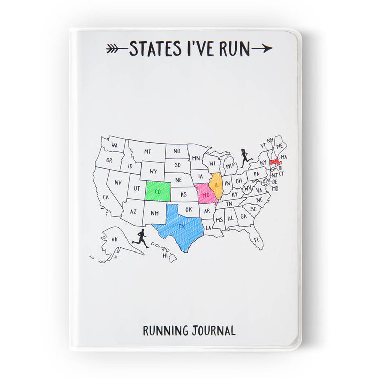 Running Journal - States I've Run