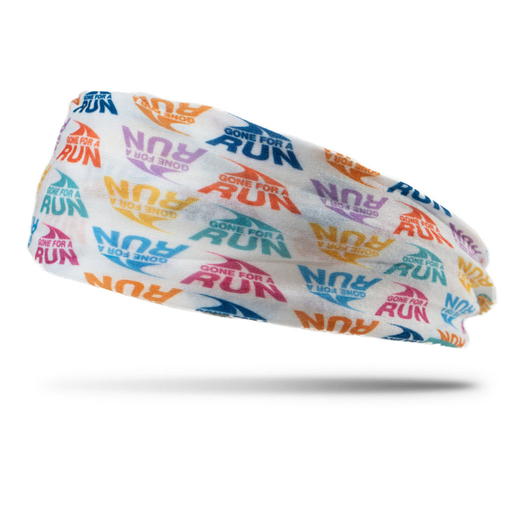 Running Multifunctional Headwear - Gone For a Run® Logo Colorful RokBAND