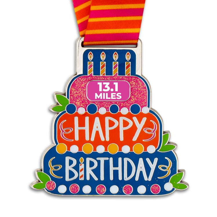 Virtual Race - Happy Birthday Challenge Custom Distance