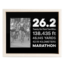 Running Premier Frame - 26.2 Math Miles