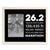 Running Premier Frame - 26.2 Math Miles
