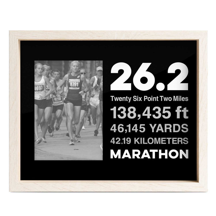 Running Premier Frame - 26.2 Math Miles