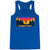 Flowy Racerback Tank Top - Happy Hour [Adult X-Small/Blue] - SS