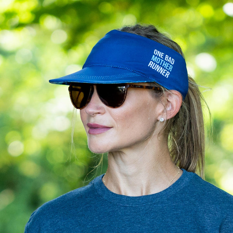 Running Comfort Performance Visor - One Bad Mother Runner
