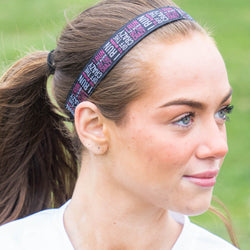 GFAR Athletic Juliband Non-Slip Headband - I Run To Burn Off the Crazy