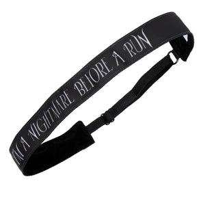 GFAR Athletic Juliband Non-Slip Headband - I'm A Nightmare Before A Run®