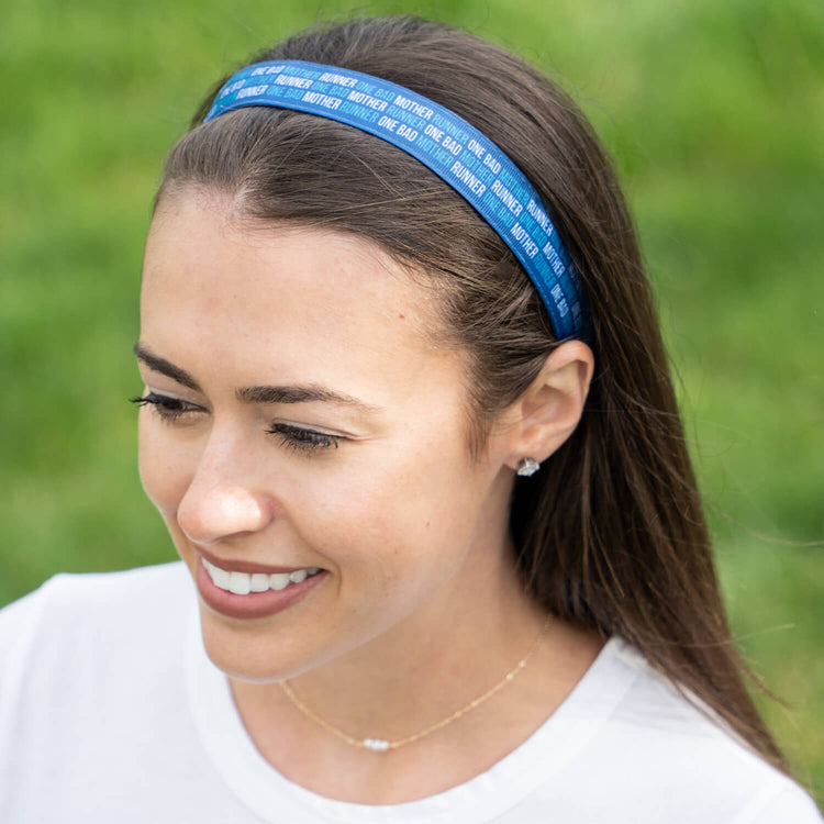 GFAR Athletic Juliband Non-Slip Headband - One Bad Mother Runner