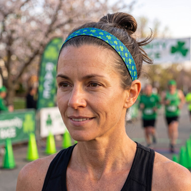 Athletic Juliband Non-Slip Headband - Clover