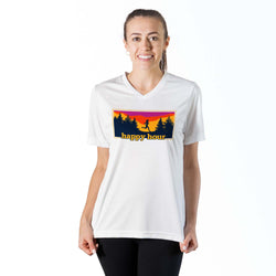 Women's Short Sleeve Tech Tee - Happy Hour