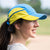 CoolRun Pocket Hat - Yellow/Blue