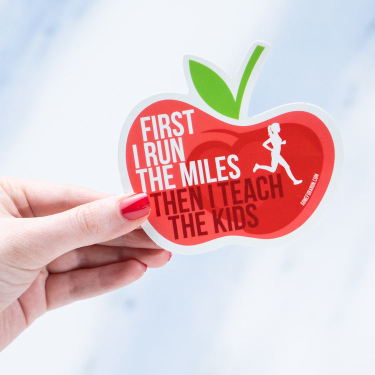 GFAR Running Sticker - Then I Teach The Kids