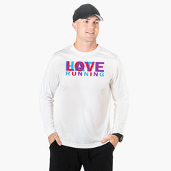 Men's Running Long Sleeve Performance Tee - Love Hate Running