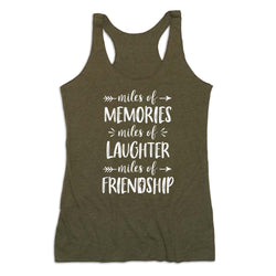 Women's Everyday Tank Top - Miles of Friendship Mantra