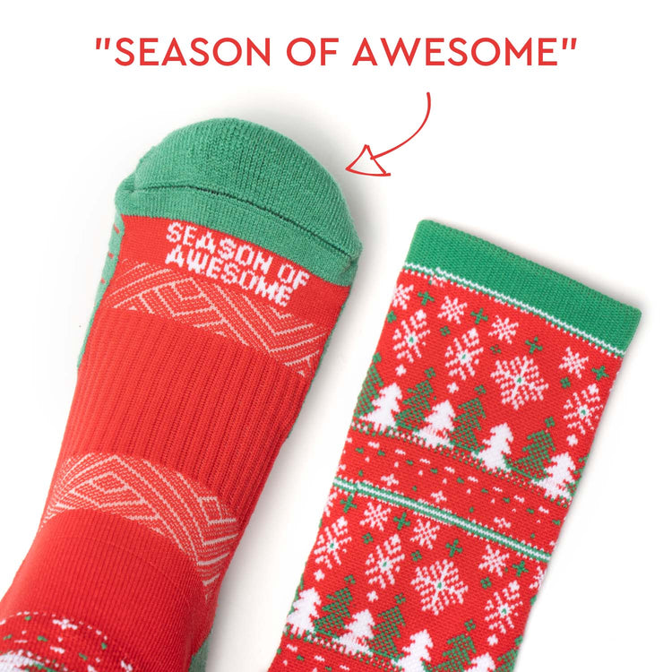 Socrates® Mid-Calf Performance Socks - Season Of Awesome