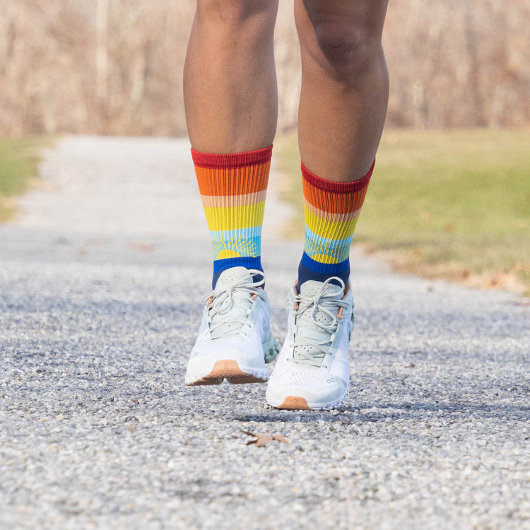 Socrates® Mid-Calf Performance Socks - Carpe Diem