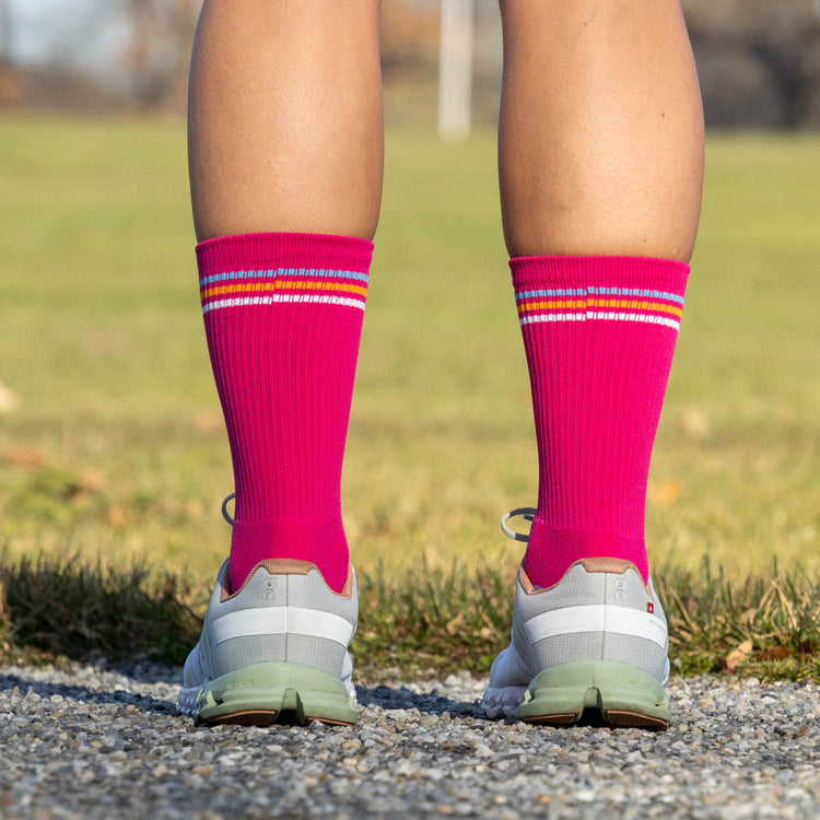 Socrates® Mid-Calf Performance Socks - She Believed She Could