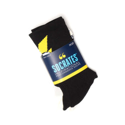 Socrates® Mid-Calf Performance Socks - Bad Ass (Black)
