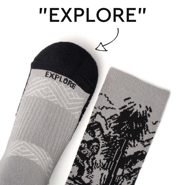 Socrates® Mid-Calf Performance Socks - Explore