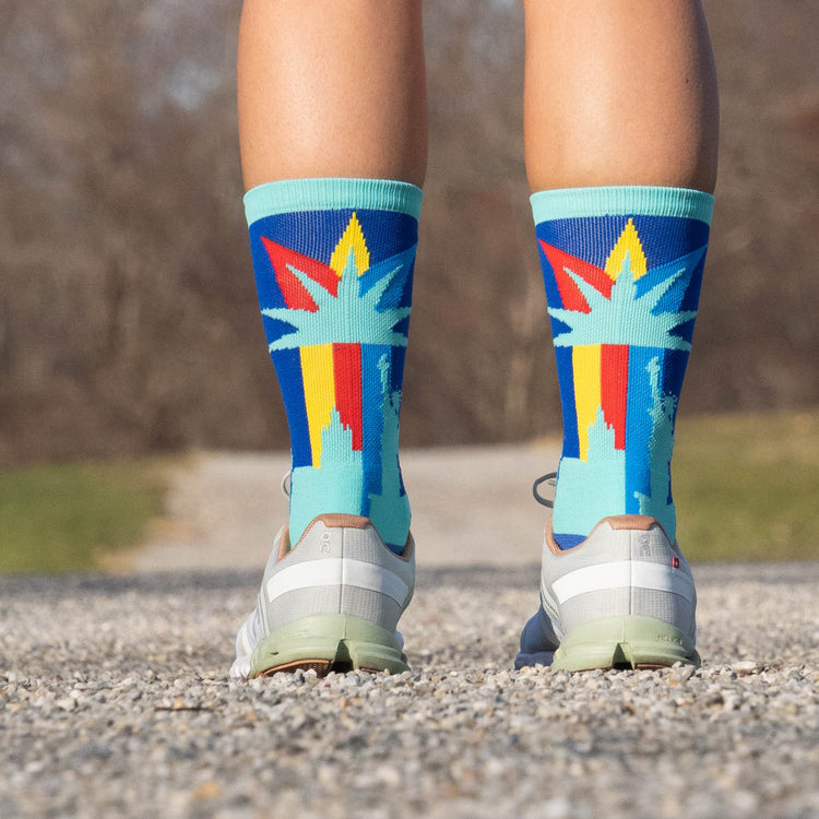 GFAR Socrates® Mid-Calf Performance Socks - City Of Dreams