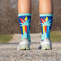 Socrates® Mid-Calf Performance Socks - City Of Dreams