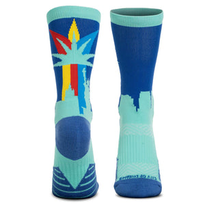 GFAR Socrates® Mid-Calf Performance Socks - City Of Dreams