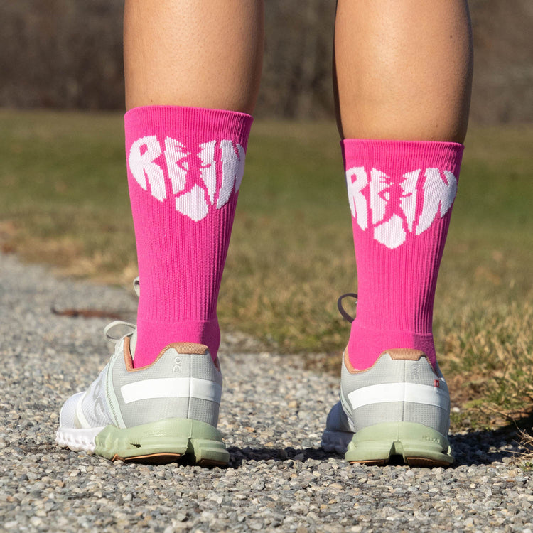Socrates® Mid-Calf Performance Socks - Love The Run