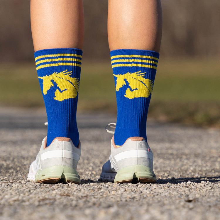 Socrates® Mid-Calf Performance Socks - Run Strong