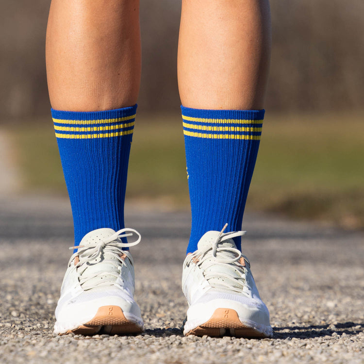 Socrates® Mid-Calf Performance Socks - Run Strong