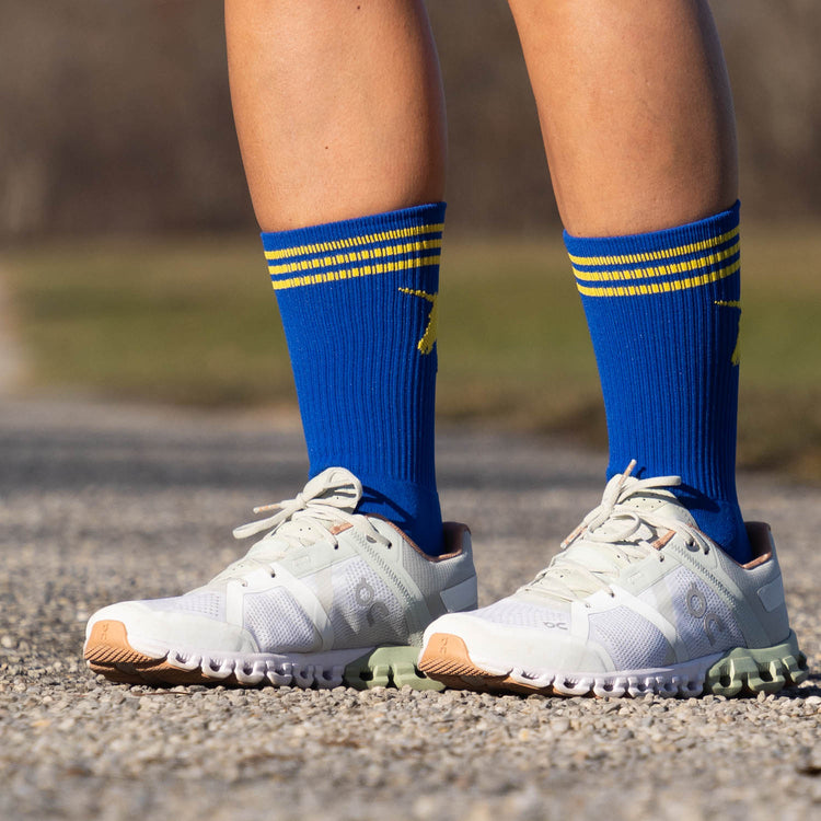 Socrates® Mid-Calf Performance Socks - Run Strong