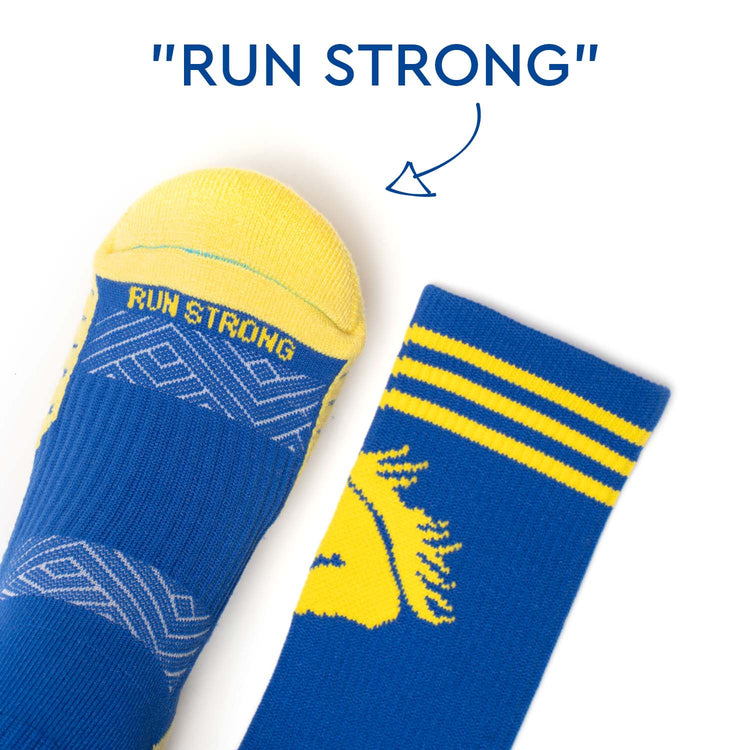 Socrates® Mid-Calf Performance Socks - Run Strong