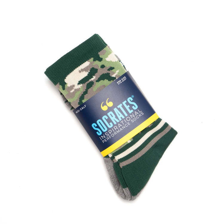 Socrates® Mid-Calf Performance Socks - Don't Quit