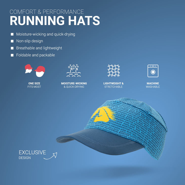 Running Comfort Performance Hat - Run Boston