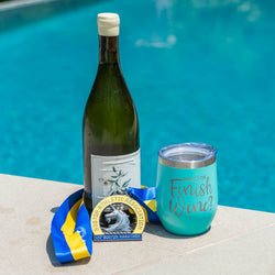Running Travel Wine Tumbler - Where's The Finish Wine?