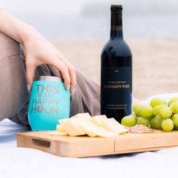 Running Travel Wine Tumbler - This is My Happy Hour