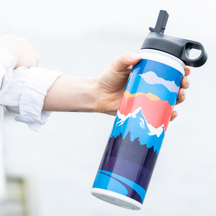 RunTechnology® Water Bottle - Mountain Call