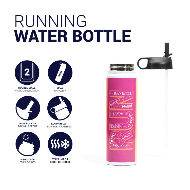 GFAR RunTechnology® Water Bottle - Run With Inspiration