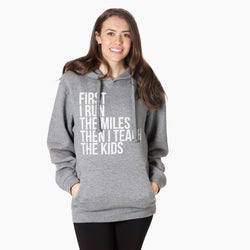 Statement Fleece Hoodie -  Then I Teach The Kids