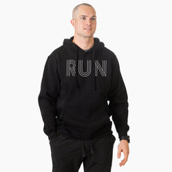 Statement Fleece Hoodie -  Run Lines