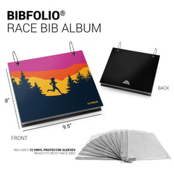 BibFOLIO® Race Bib Album - Happy Hour
