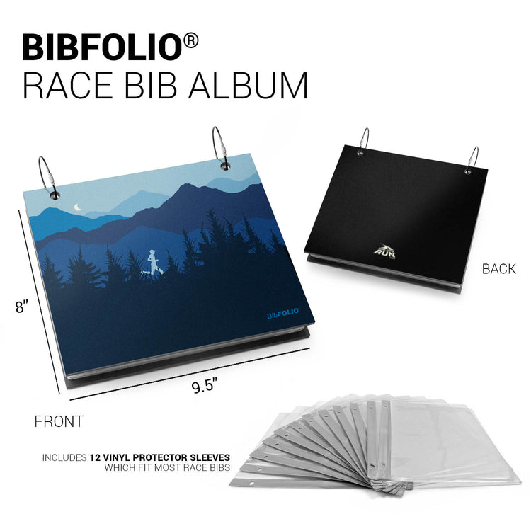 BibFOLIO® Race Bib Album - Run Your Terrain