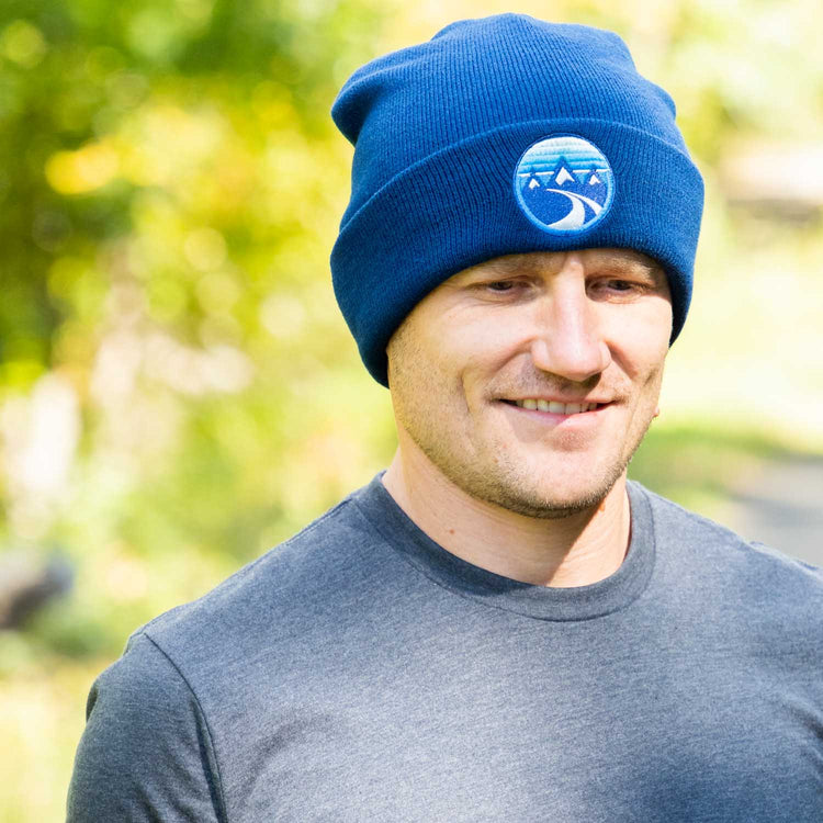Running Embroidered Beanie - Run Club