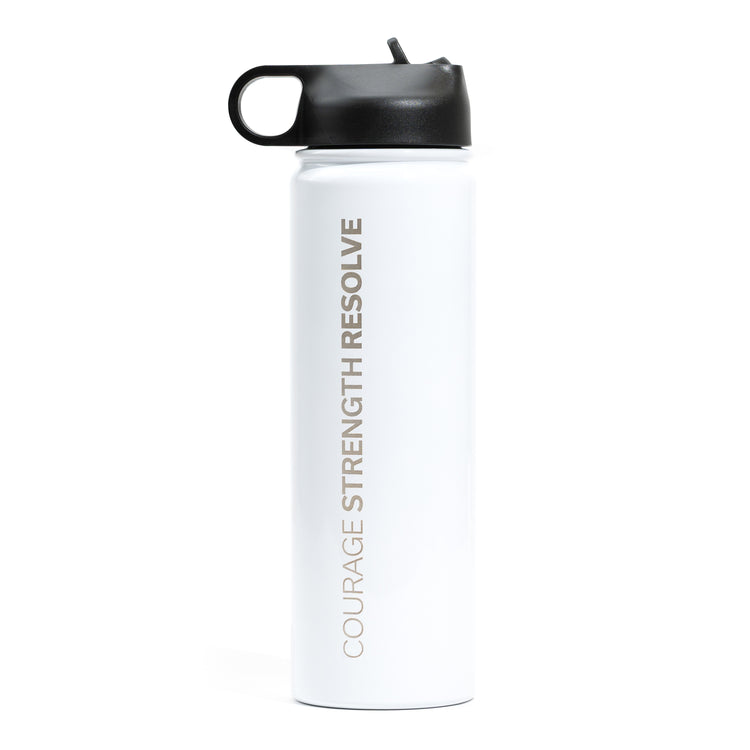 GFAR RunTechnology® Water Bottle - Courage Strength Resolve