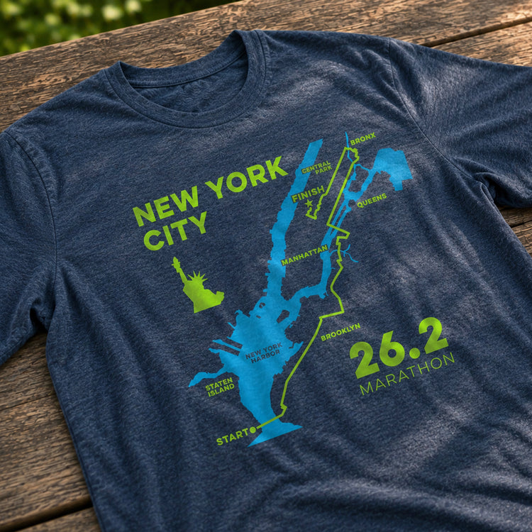 Running Short Sleeve T-Shirt - New York City Route