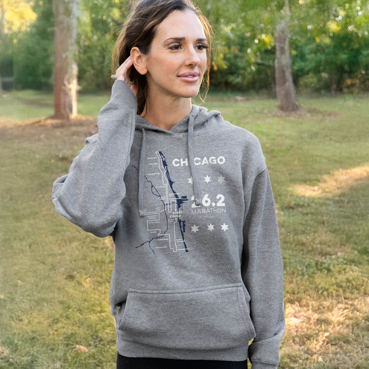 Statement Fleece Hoodie - Chicago Route