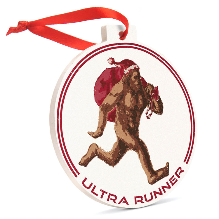GFAR Running Round Ceramic Ornament - Ultra Runner