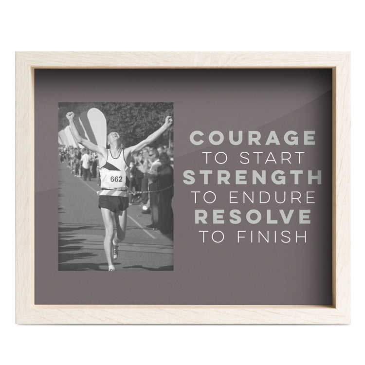 Running Premier Frame - Courage To Start
