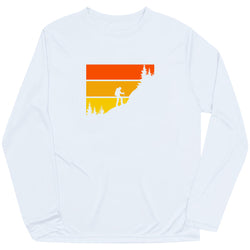 Men's Hiking Long Sleeve Performance Tee - Hike This Way [Adult Medium/White] - SS