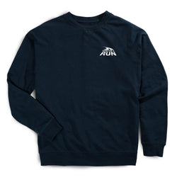 Running Raglan Crew Neck Pullover - Gone For a Run® Logo - Mini