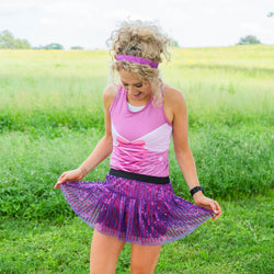 Long Hair Runner Running Outfit