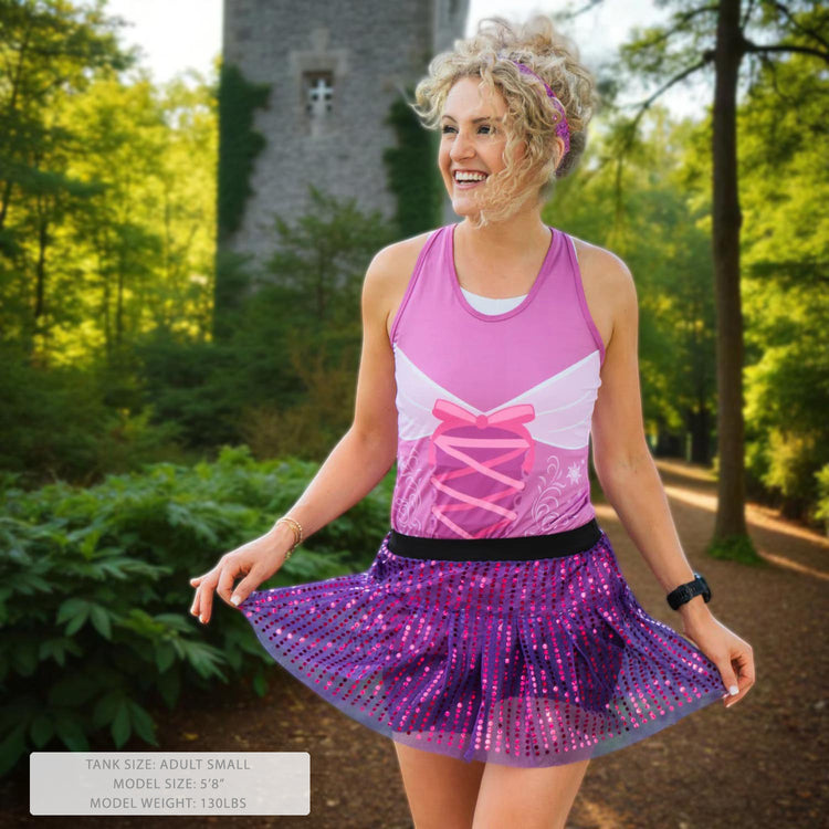 Long Hair Runner Running Outfit